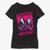 Kids * | Disney Descendants Wickedly Awesome Youth Girls T-Shirt Best Sellers