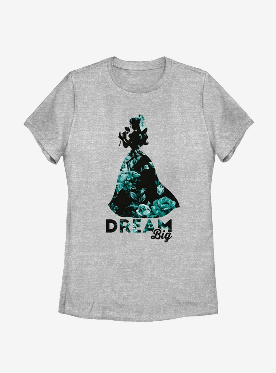 Adults * | Shop New Disney Beauty And The Beast Dream Big Womens T-Shirt