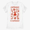 Adults * | Reasonable Price Disney Alice In Wonderland Curiouser And Curiouser Womens T-Shirt